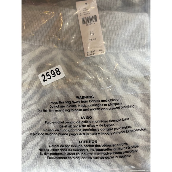 Anthropologie Dolan Left Coast Zebra Ruffled Knit Mini Skirt NWT SZ 1X - Picture 13 of 15